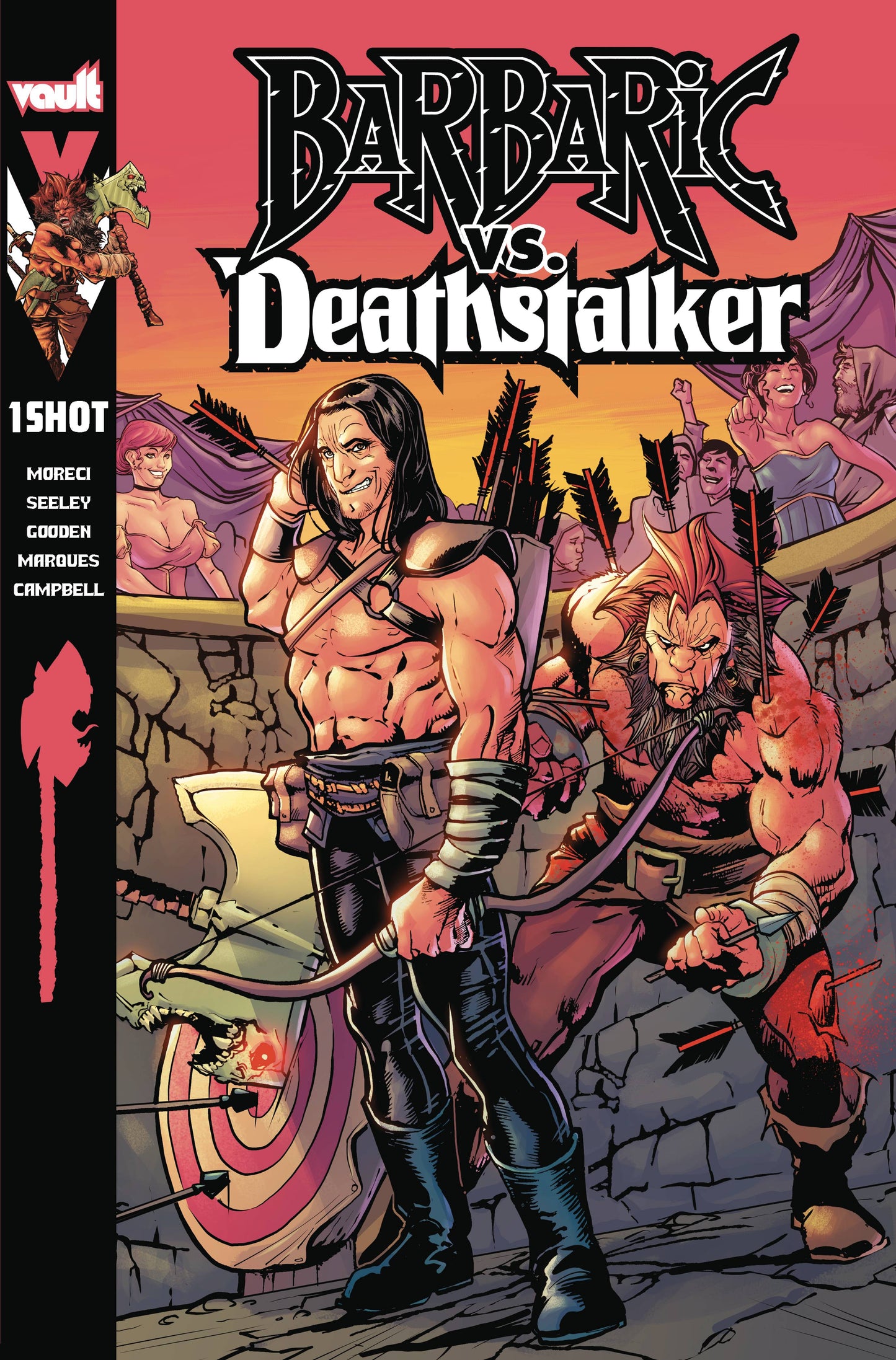 BARBARIC VS DEATHSTALKER #1 CVR A GOODEN (MR)