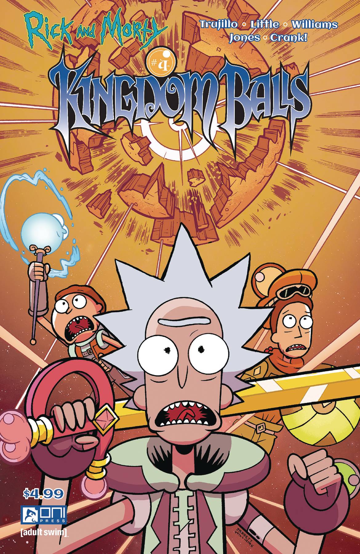 RICK AND MORTY KINGDOM BALLS #4 (OF 4) CVR A WILLIAMS (MR)