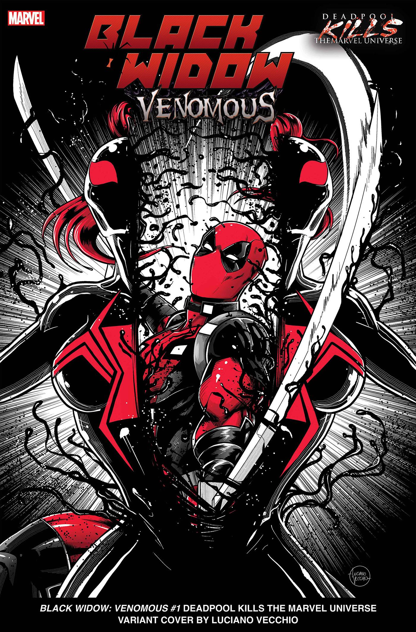 BLACK WIDOW VENOMOUS #1 DEADPOOL KILLS THE MARVEL UNIV VAR