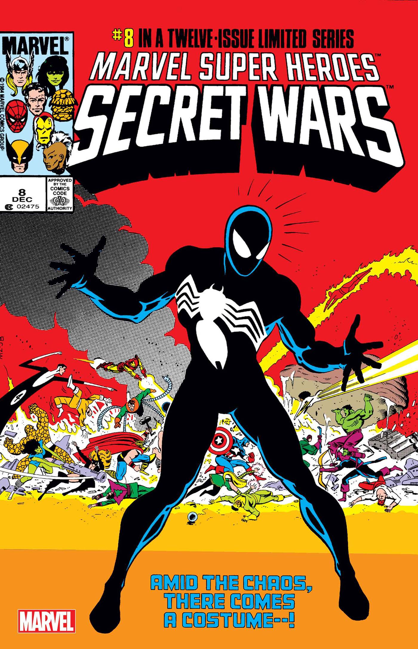 MSH SECRET WARS #8 FACSIMILE ED FOIL VAR (NET)