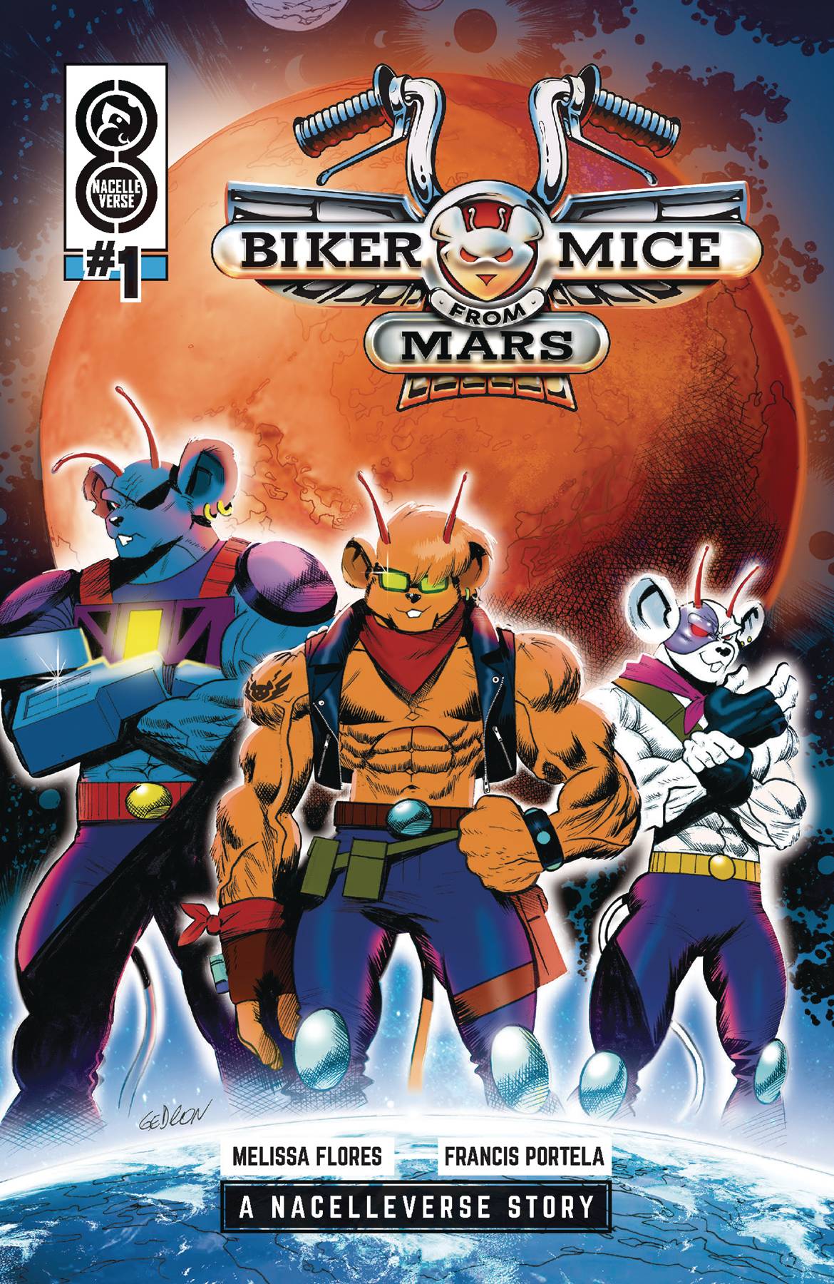 BIKER MICE FROM MARS #1 (OF 3) CVR B GEDEON