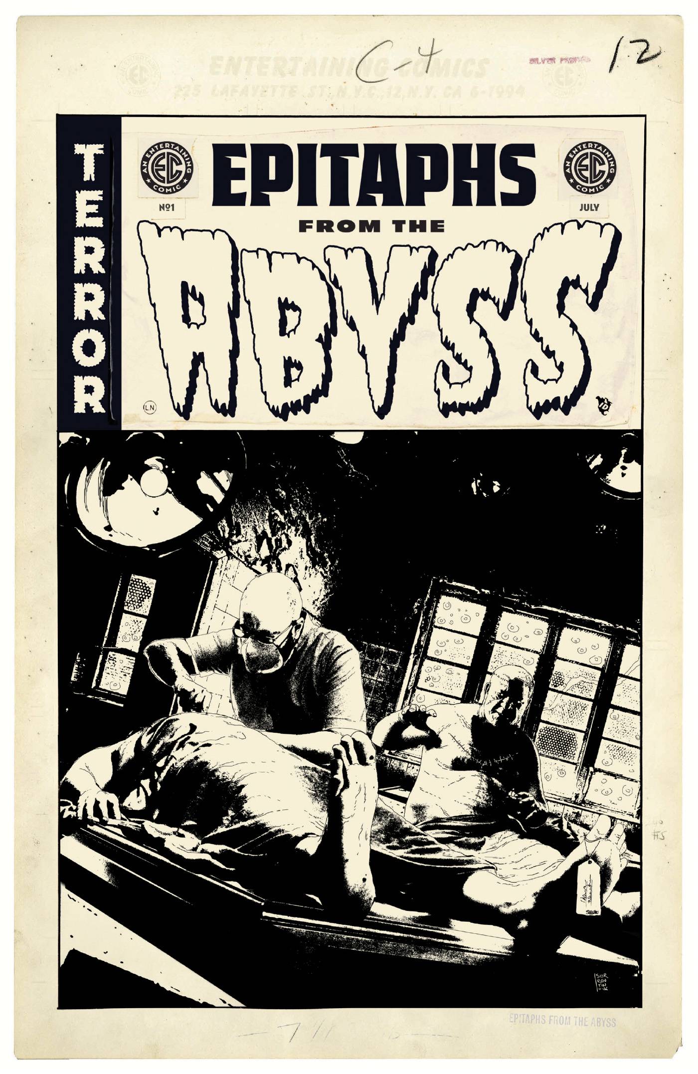 EC EPITAPHS FROM THE ABYSS #1 (OF 5) CVR G 20 COPY BW SORREN