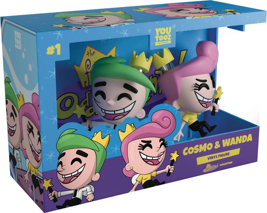 YOUTOOZ THE FAIRLY ODDPARENTS COSMO & WANDA VINYL FIGURE (NE