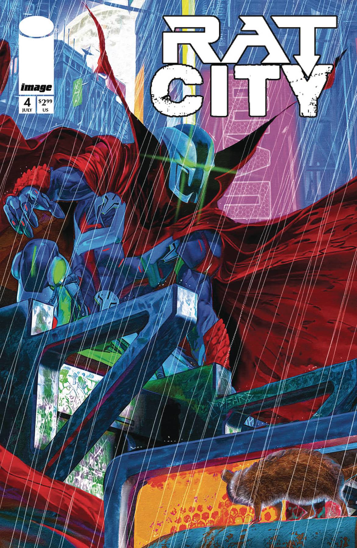 SPAWN RAT CITY #4 CVR A SPEARS