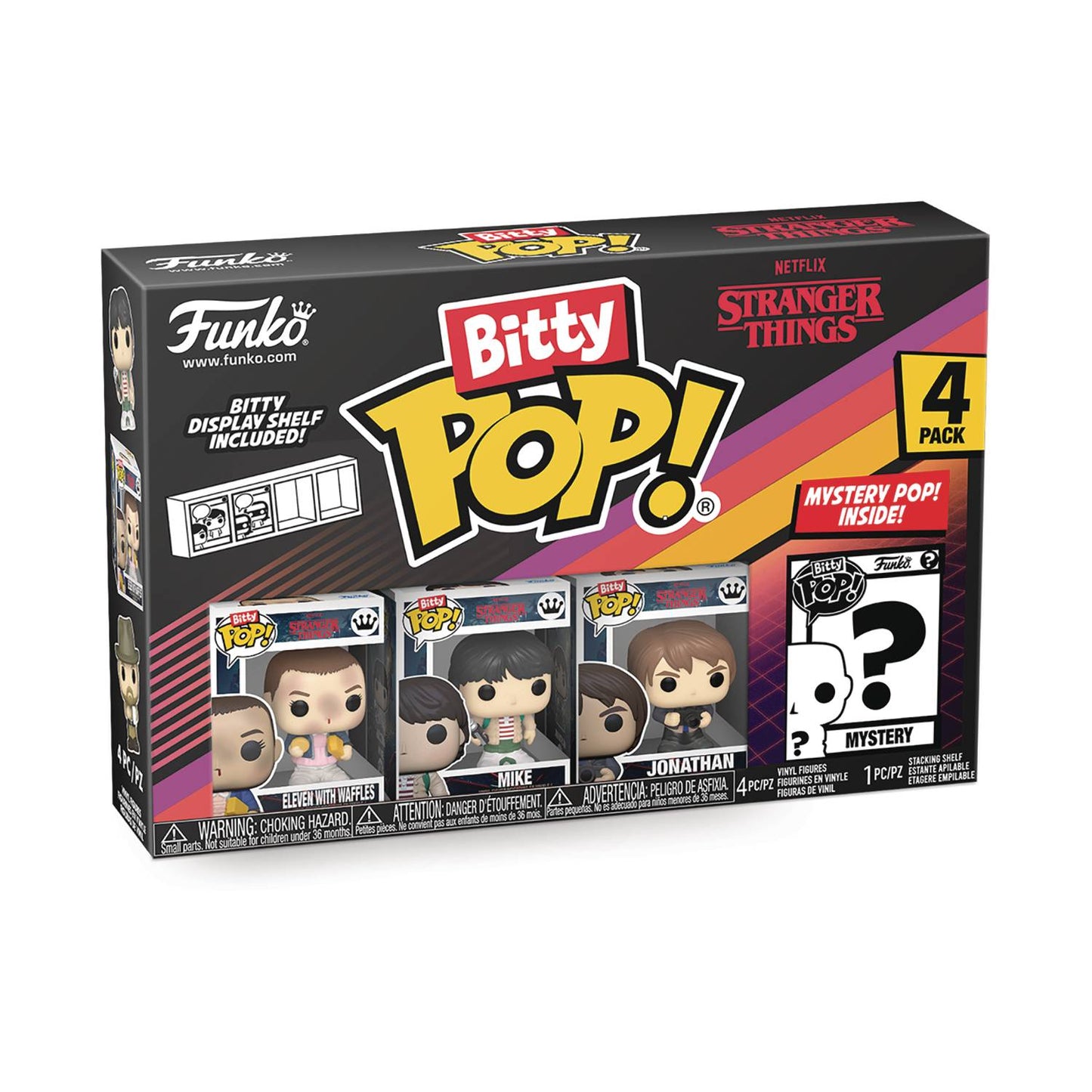 BITTY POP STRANGER THINGS SZN1 ELEVEN 4PK FIG (O/A) (C: 1-1-