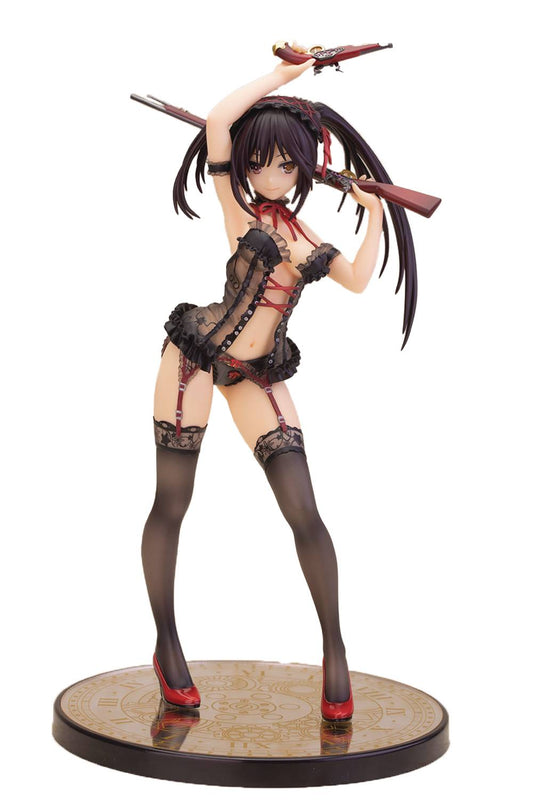 DATE A LIVE KURUMI TOKISAKI LINGERIE 1/7 PVC FIG BLACK COLOR