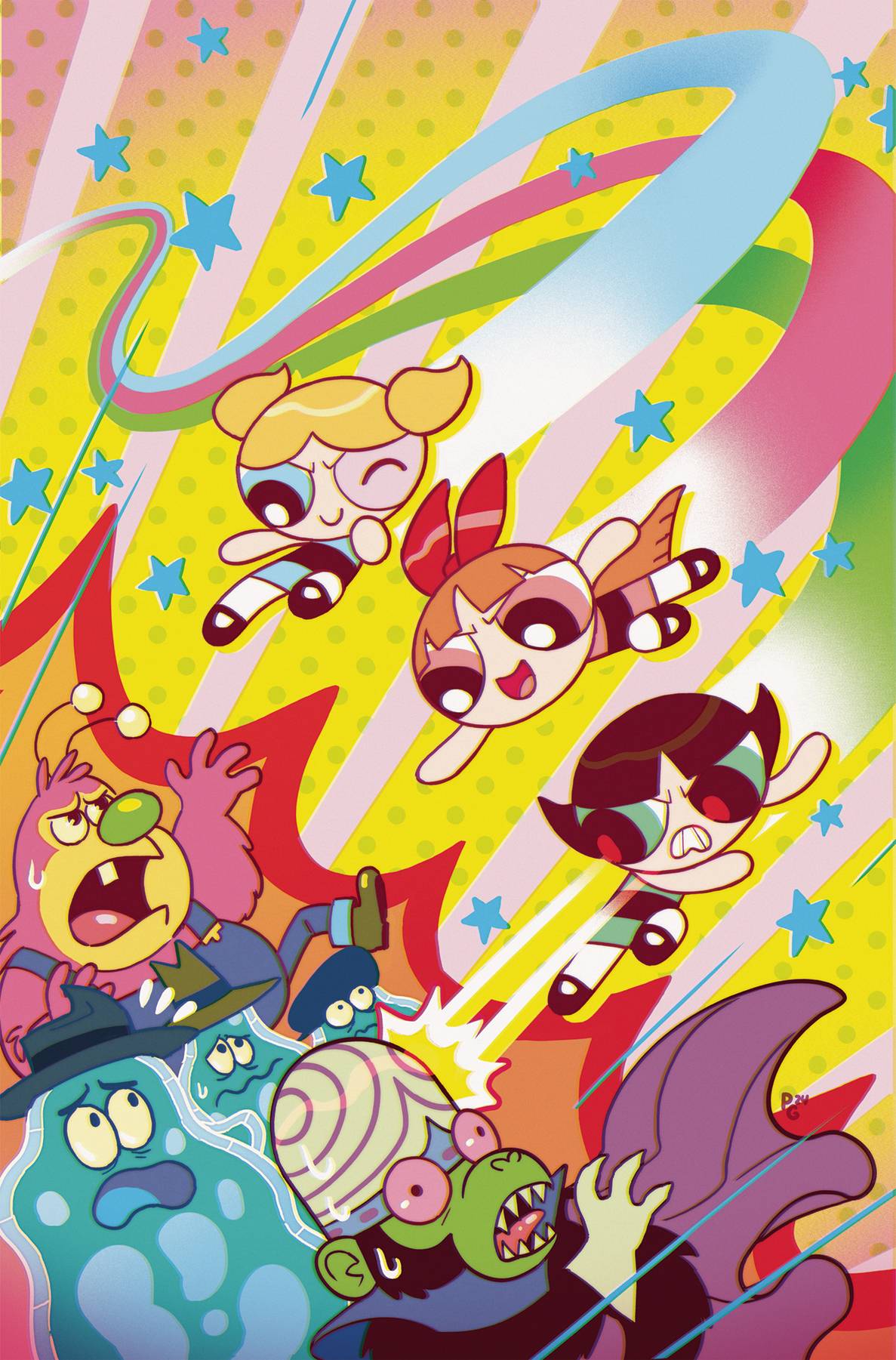 POWERPUFF GIRLS #1 CVR H GANUCHEAU LTD VIRGIN (C: 0-1-2)