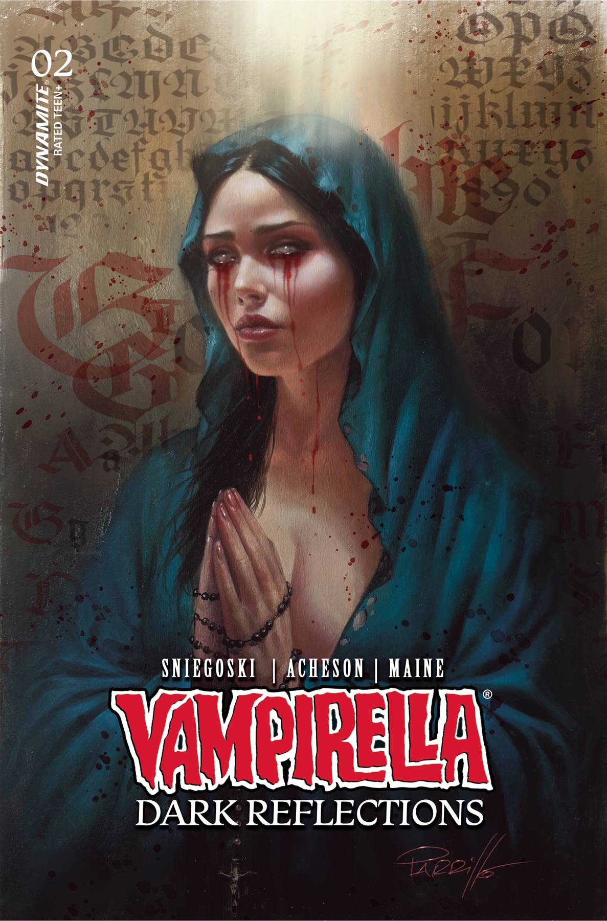 VAMPIRELLA DARK REFLECTIONS #2 CVR F PARRILLO FOIL (C: 0-1-2