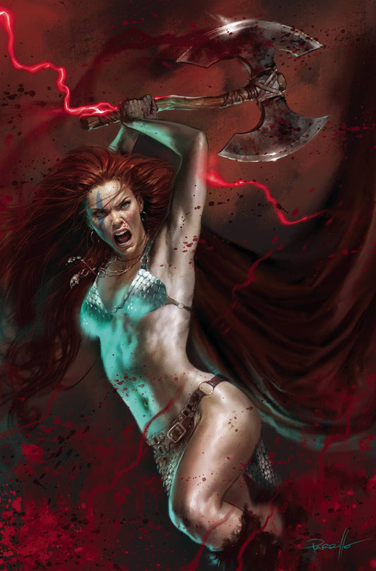 RED SONJA 2023 #12 CVR L PARRILLO LTD VIRGIN (C: 0-1-2)