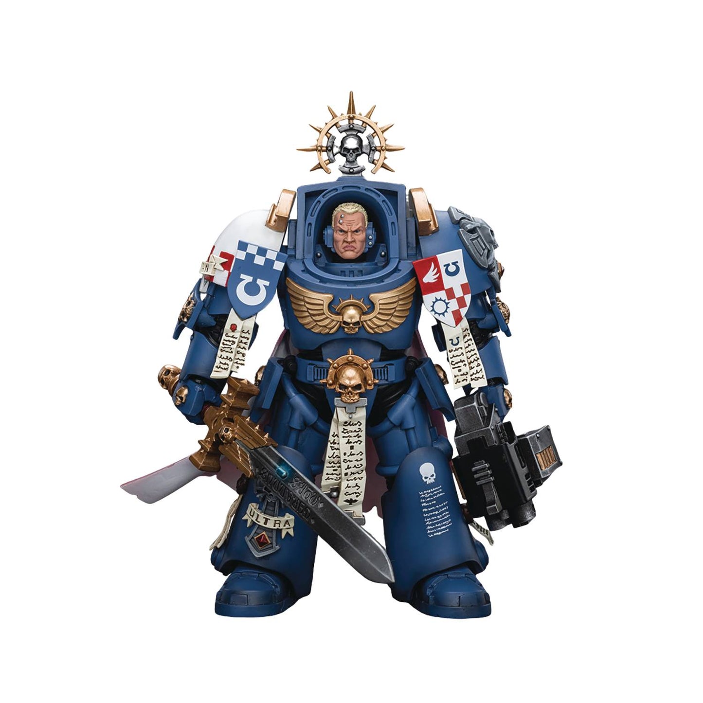 JT WH40K ULTRAMARINES TERMINATOR CPTN AGEMMAN 1/18 AF (NET)