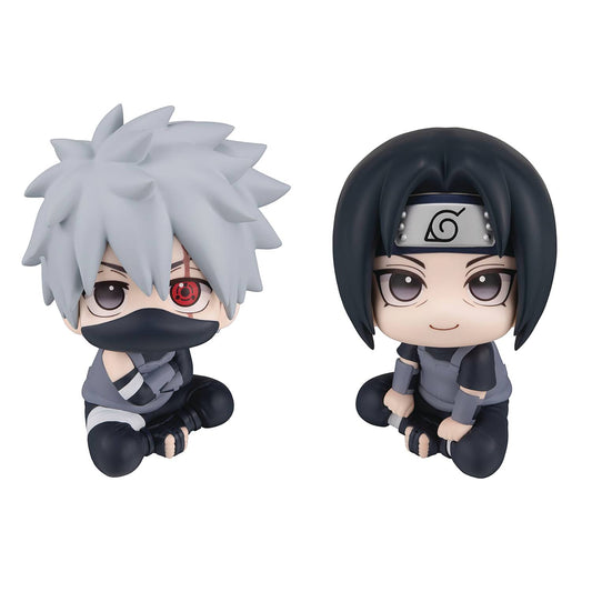 NARUTO SHIPPUDEN LOOKUP ITACHI & KAKASHI ANBU FIG SET W/GIFT