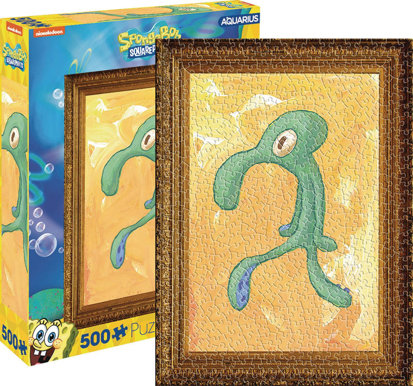 SPONGEBOB SQUAREPANTS BOLD AND BRASH 500 PC PUZZLE (NET) (C: