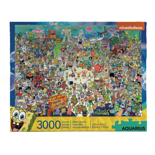 SPONGEBOB SQUAREPANTS CAST 3000 PC PUZZLE (NET) (C: 1-1-2)