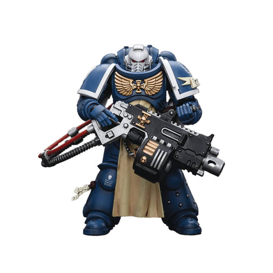 JT WH40K ULTRAMARINES STERNGUARD VET HVY BOLTER 1/18 AF (NET