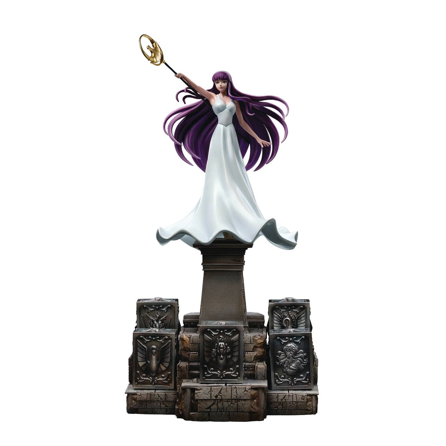 SAINT SEIYA SAORI KIDDO 1/10 SCALE DLX STATUE (NET) (C: 1-1-