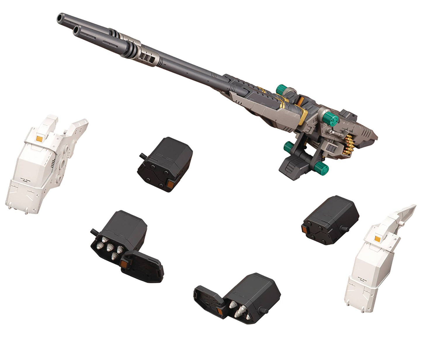 ZOIDS DUAL SNIPER RIFLE & AZ FIVE LAUNCH MDL KIT SET (NET) (