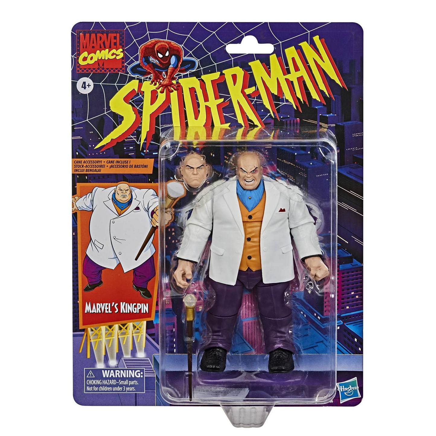 SPIDER-MAN LEGENDS RETRO KINGPIN 6IN AF (NET) (C: 1-1-2)