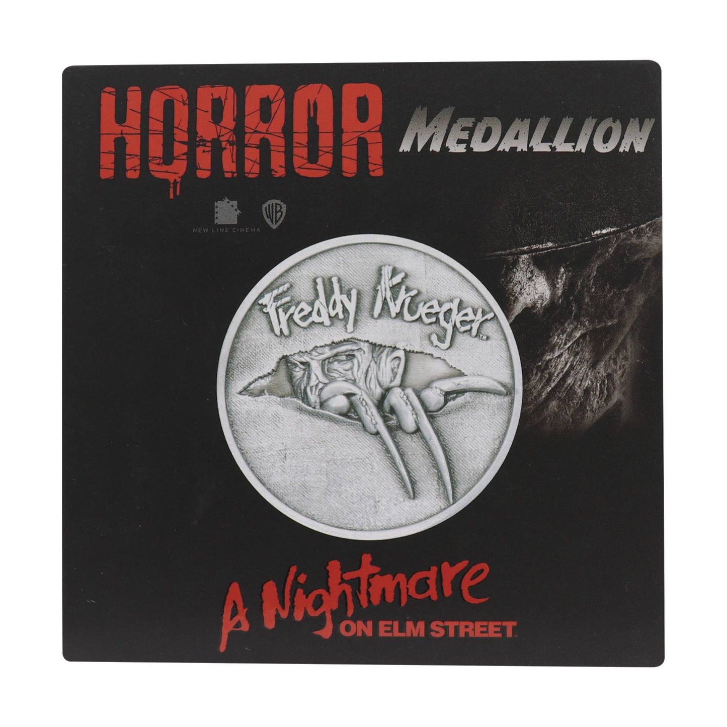 A NIGHTMARE ON ELM STREET LIMITED EDITION MEDALLION (NET)