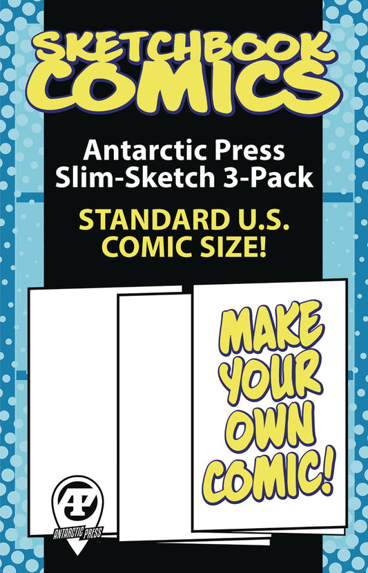 ANTARCTIC PRESS SLIM SKETCH COMIC SIZE 3 PACK (C: 0-0-1)