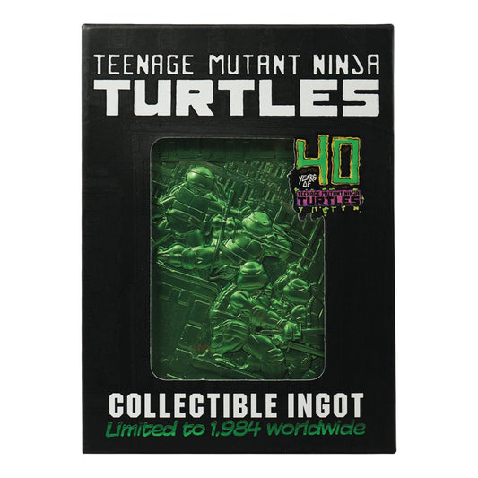 TMNT LIMITED EDITION 40TH ANNIVERSARY GREEN INGOT (NET) Est Ship Date9/25/2024