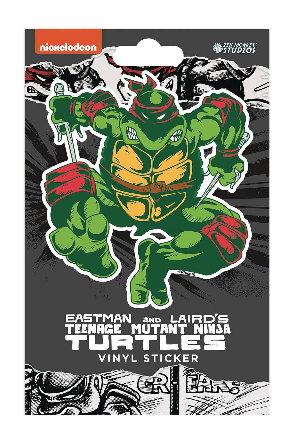 TMNT CLASSIC COMIC RAPHAEL VINYL STICKER (C: 1-1-2)