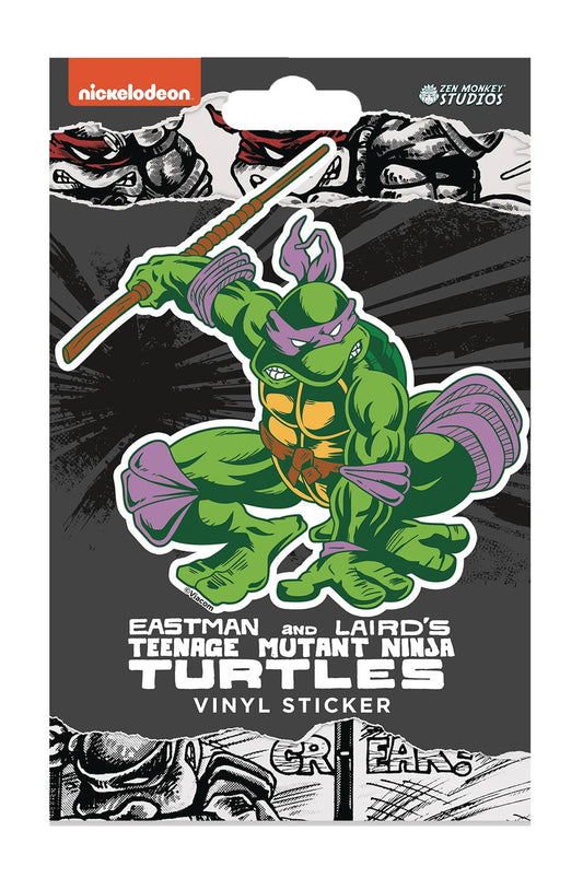 TMNT CLASSIC COMIC DONATELLO VINYL STICKER (C: 1-1-2)