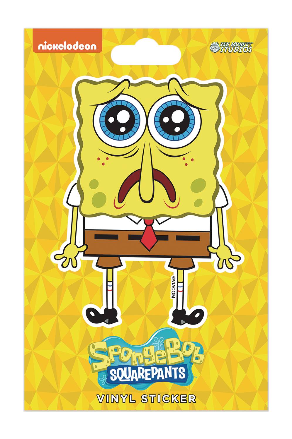 SPONGEBOB SQUAREPANTS HEARTBROKEN VINYL STICKER (C: 1-1-2)