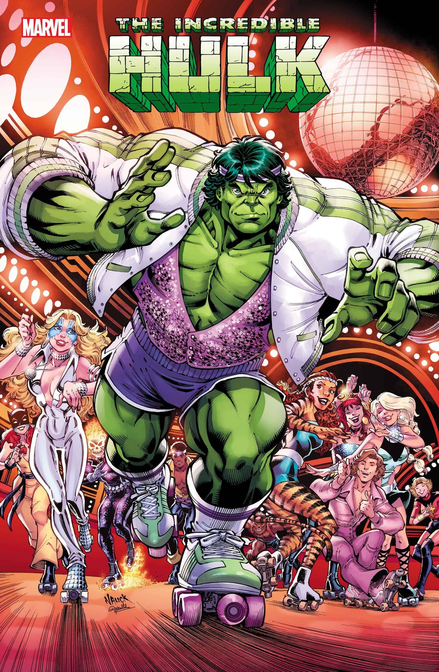 INCREDIBLE HULK #15 TODD NAUCK DISCO DAZZLER VAR