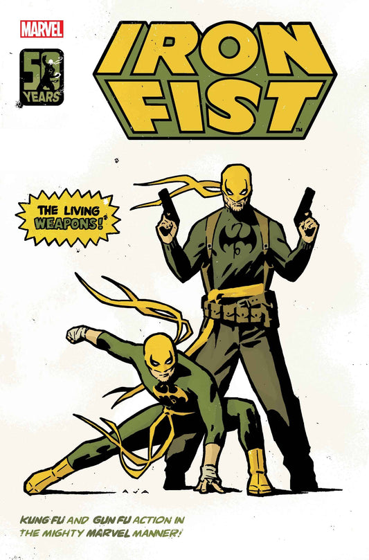 IRON FIST 50TH ANN SPECIAL #1 DAVID AJA VAR