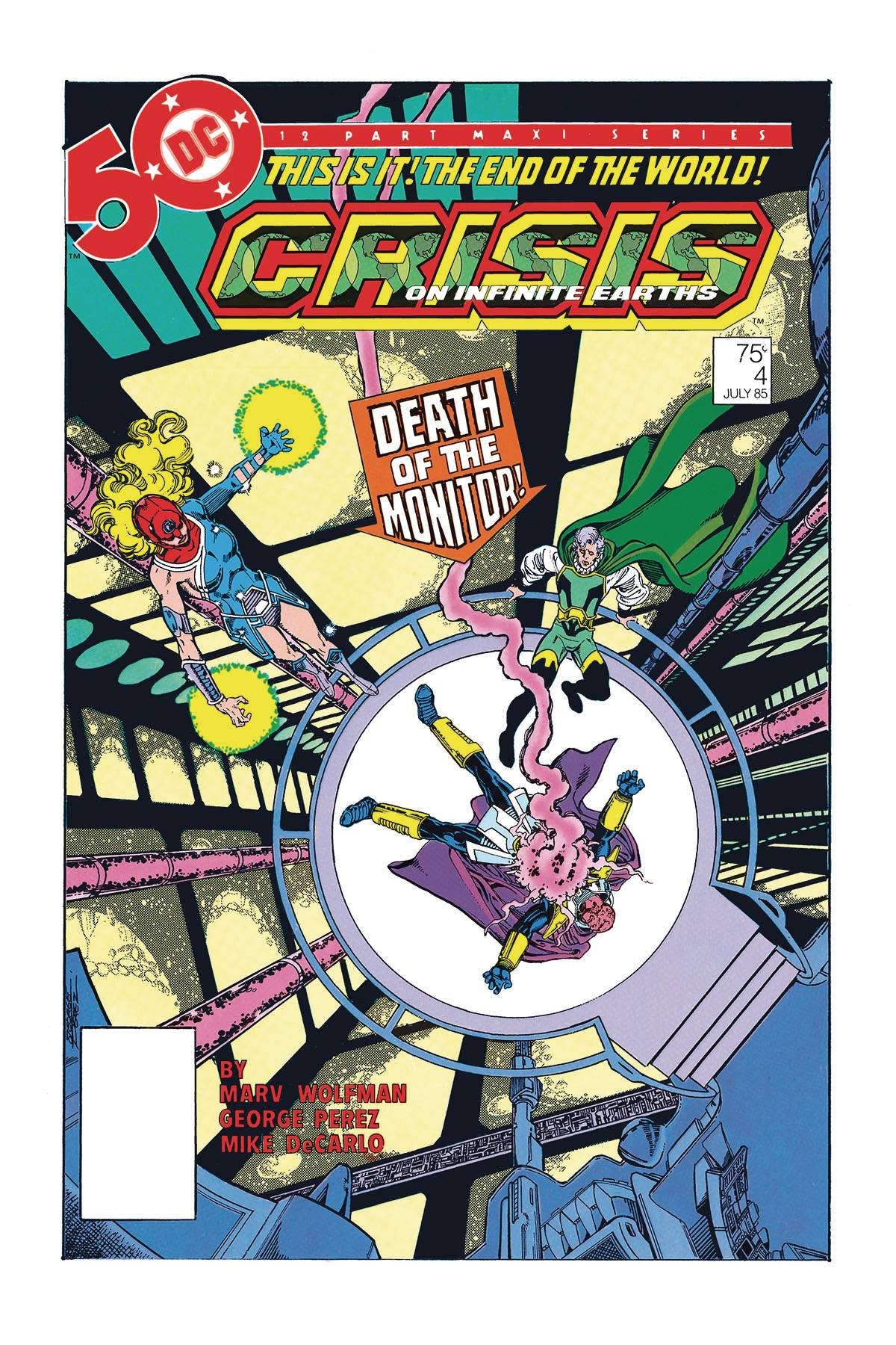 CRISIS ON INFINITE EARTHS #4 (OF 12) FACSIMILE CVR B PEREZ F