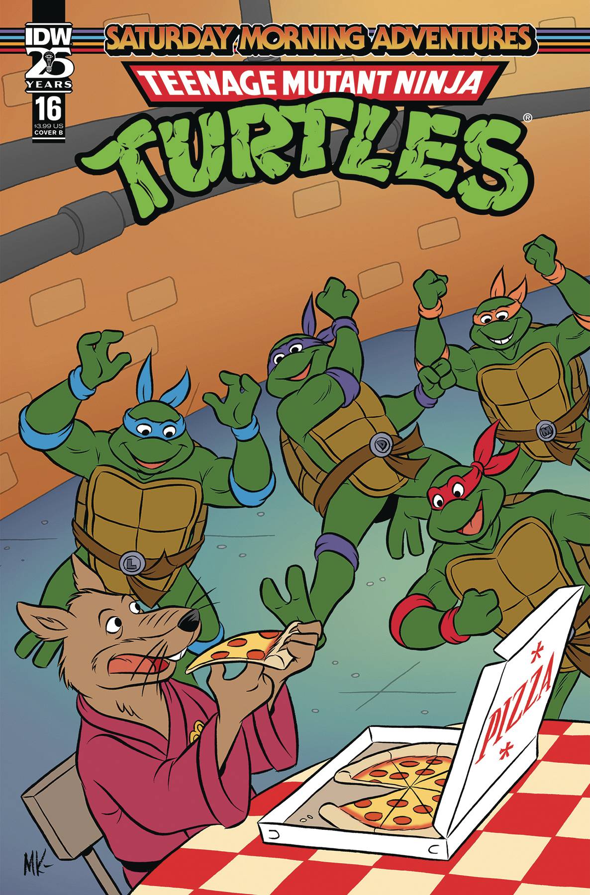 TMNT SATURDAY MORNING ADV 2023 #16 CVR B KAZALEH