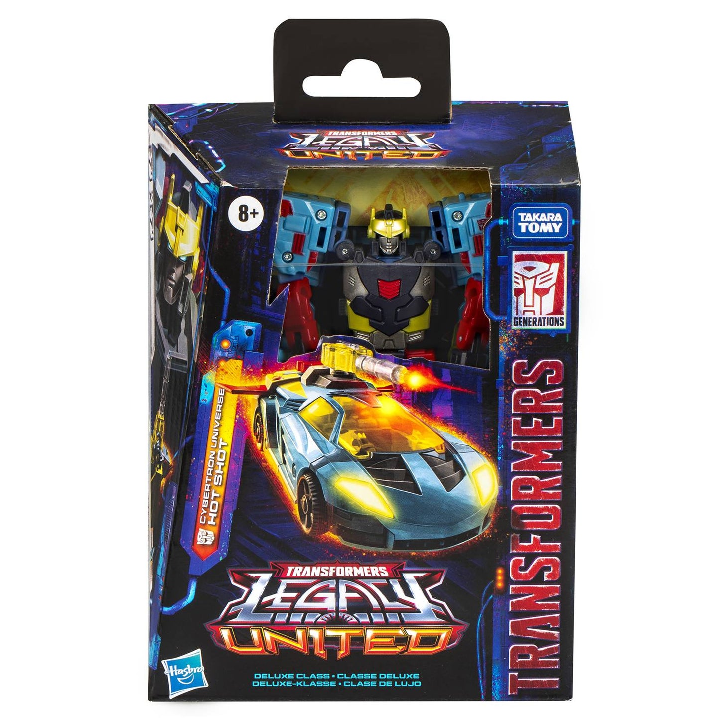 TRANSFORMERS GEN LEGACY CU DLX HOT SHOT AF (NET) (C: 1-1-2)