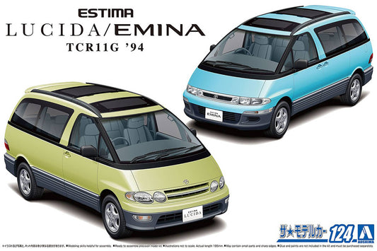 TOYOTA TCR11G ESTIMA LUCIDA/EMINA 94 1/24 MDL KIT (NET) (C: