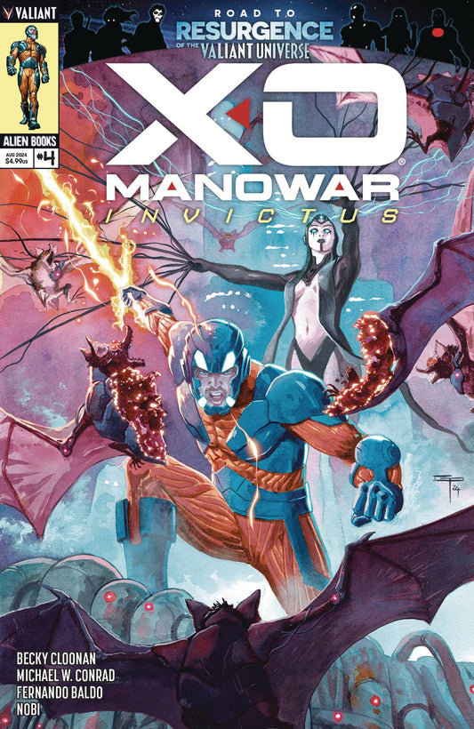 X-O MANOWAR INVICTUS #4 (OF 4) CVR A PERALTA