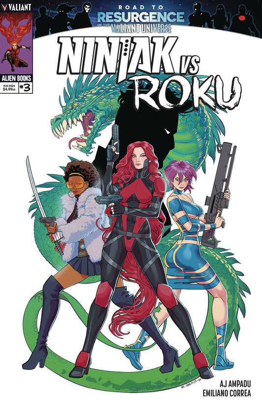 NINJAK VS ROKU #3 (OF 4) CVR A ORTIZ