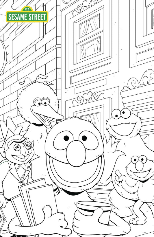 SESAME STREET #1 CVR C COLORING BOOK SKETCH