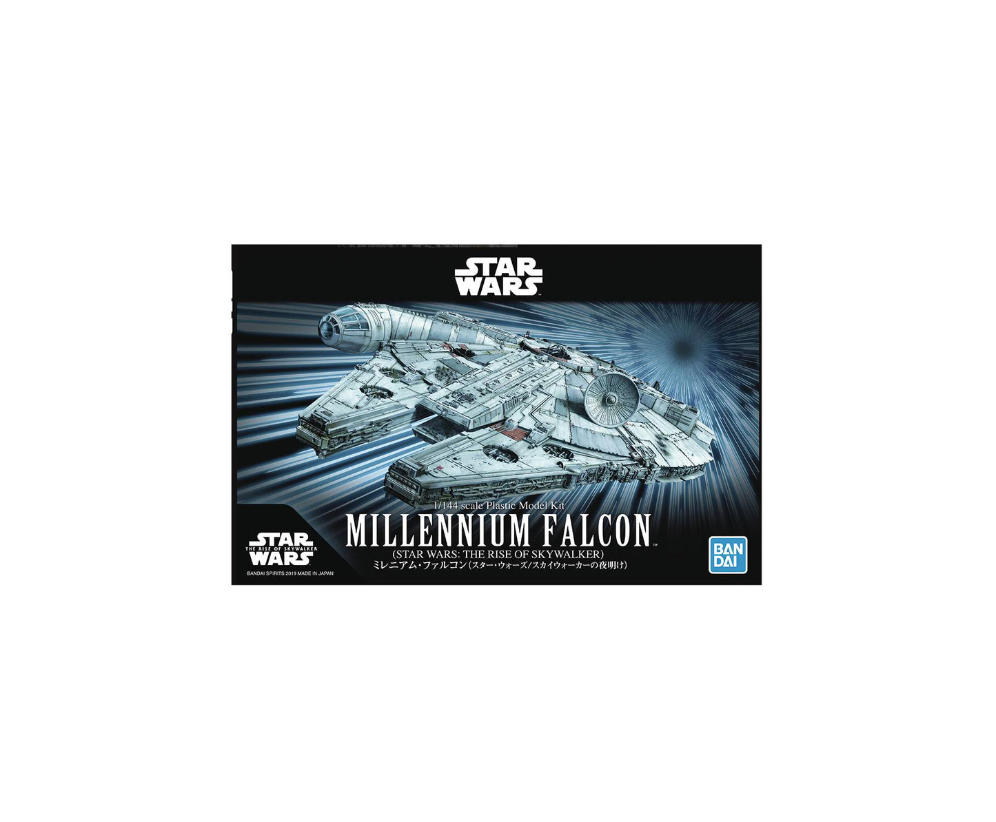 STAR WARS MILLENNIUIM FALCON RISE OF SKYWALKER 1/144 MDL KIT