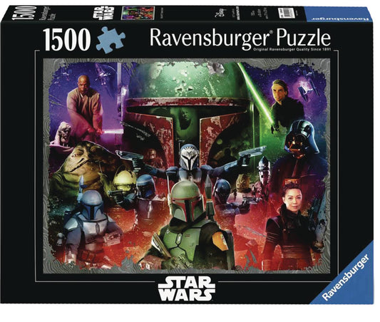 STAR WARS BOBA FETT BOUNTY HUNTER 1500PC PUZZLE (NET) (C: 1-