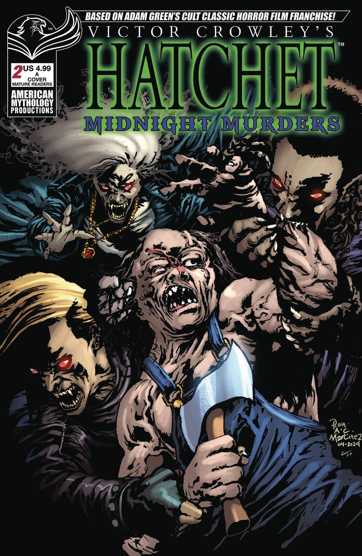 HATCHET MIDNIGHT MURDERS #2 CVR A MARTINEZ