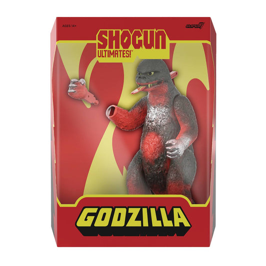 GODZILLA TOHO SDCC ULTIMATES SHOGUN GODZILLA VINTAGE RED AF