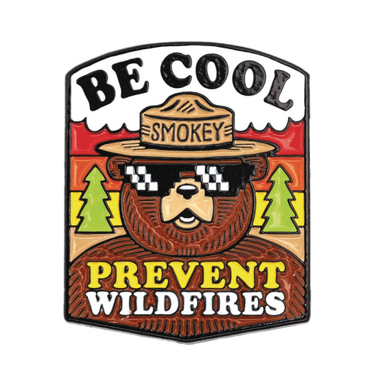 SMOKEY BEAR BE COOL PIN (C: 1-1-2)