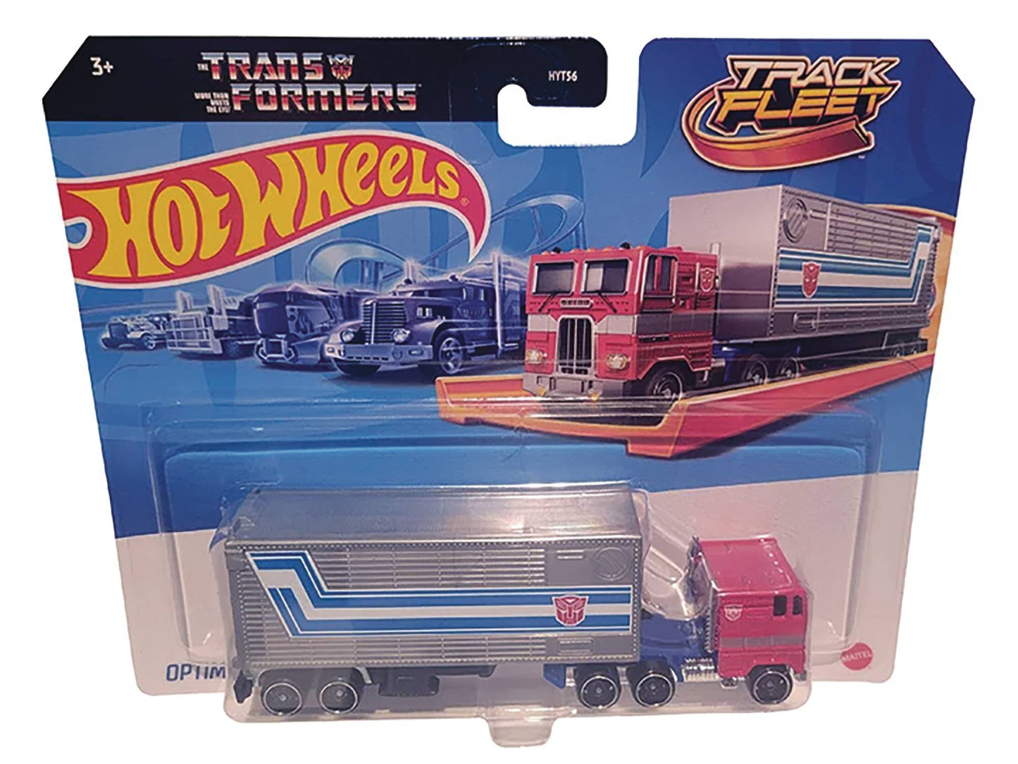 TRANSFORMERS HW TRACK FLEET OPTIMUS PRIME 1/64 DIE-CAST  Est Ship Date: 9/31/2024