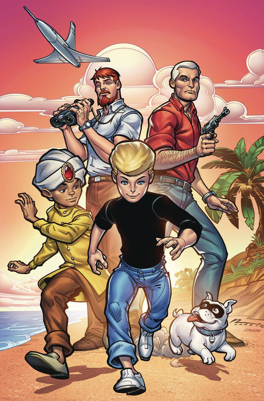 JONNY QUEST #1 CVR H HARDIN FOIL VIRGIN (C: 0-1-2)