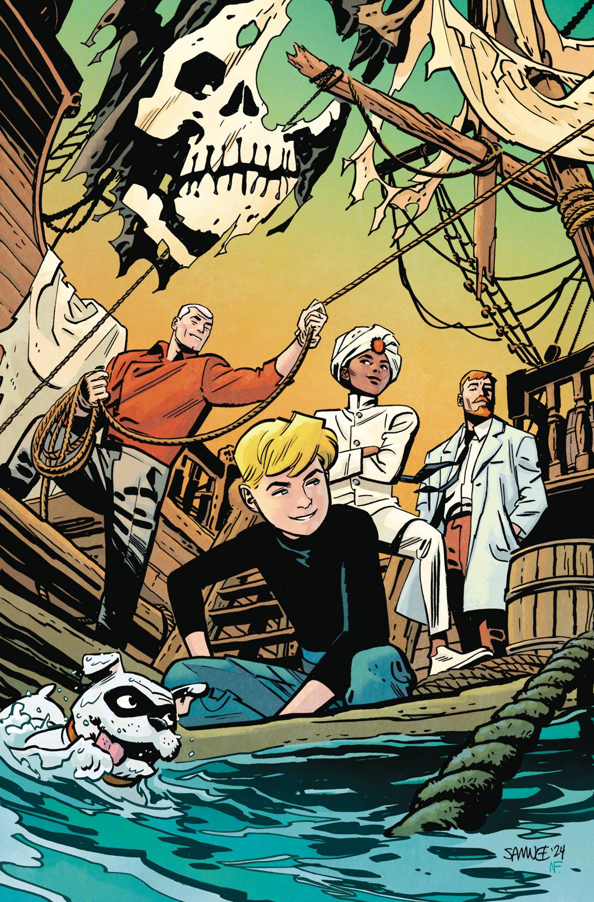 JONNY QUEST #1 CVR K SAMNEE FCBD CVR FOIL VIRGIN (C: 0-1-2)