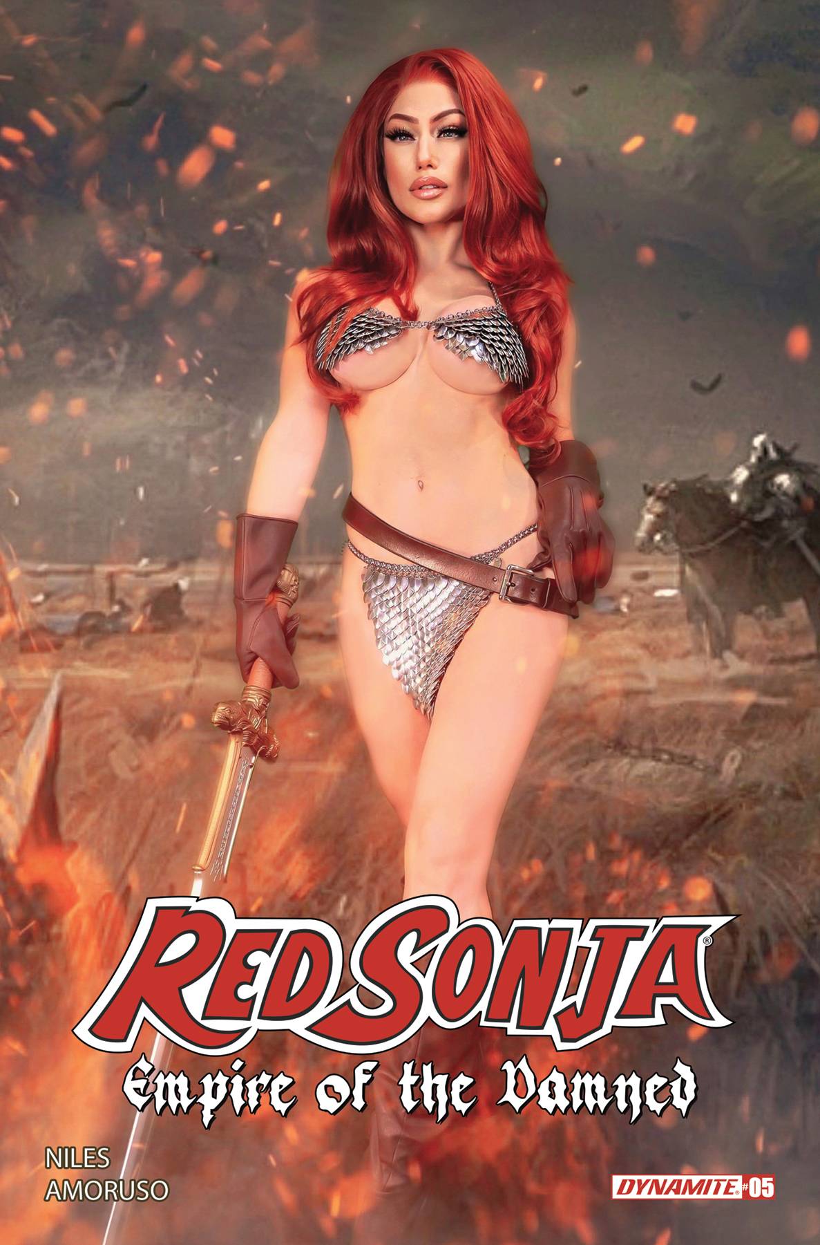 RED SONJA EMPIRE DAMNED #5 CVR D COSPLAY