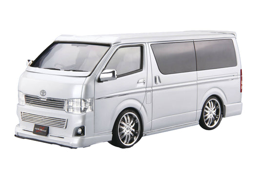 TOYOTA SILKBLAZE TRH200V HIACE 10 1/24 MDL KIT VER III (NET)