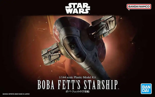 STAR WARS BOBA FETTS STARSHIP 1/144 MDL KIT (NET) (C: 1-1-2)