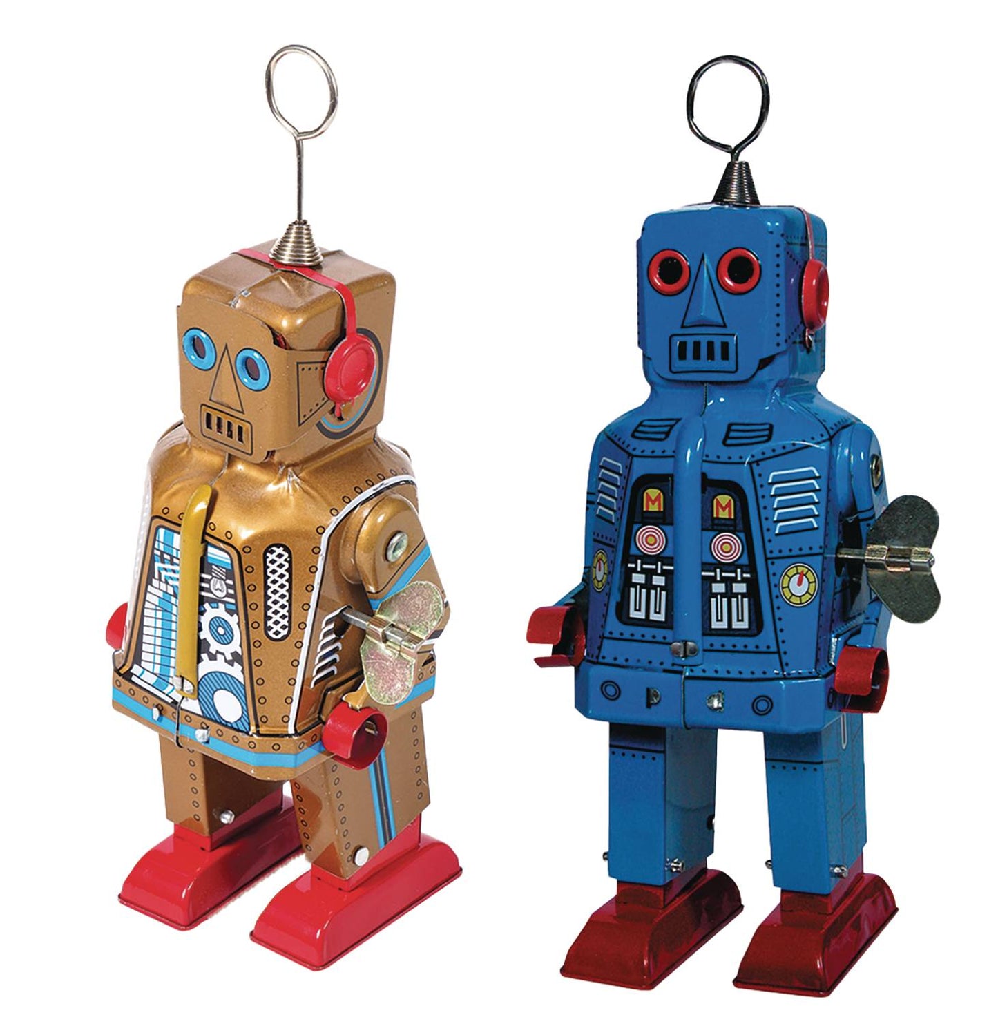 SPACE ROBOT 8IN TIN TOY 6PC ASST (NET) (C: 1-1-2)