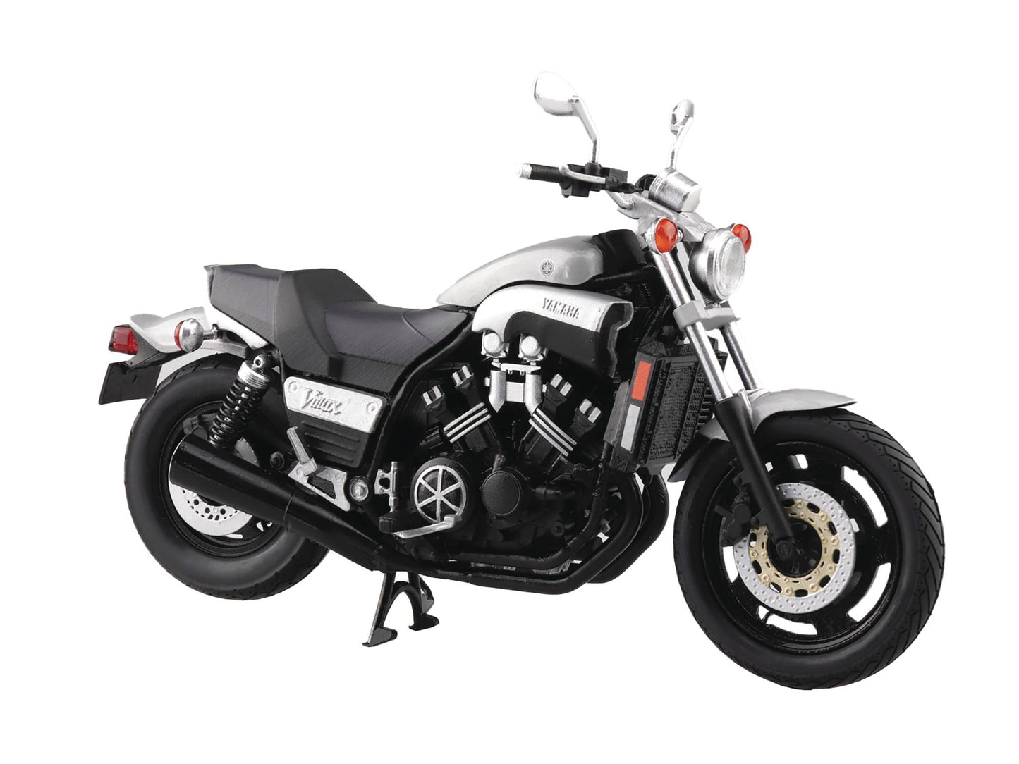 YAMAHA VMAX NEW SILVER DUST 1/12 DIECAST BIKE (NET) (C: 1-1-