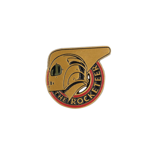 ROCKETEER BADGE 1.5IN ENAMEL PIN (NET) (C: 1-1-2)